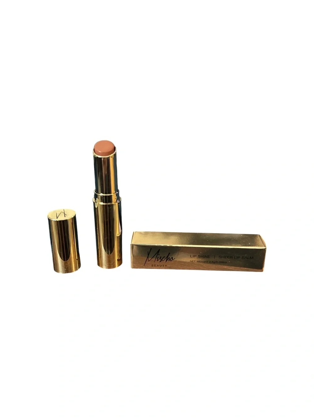 Mischo Beauty Sheer Lip Shine + Lip Balm in Mischo